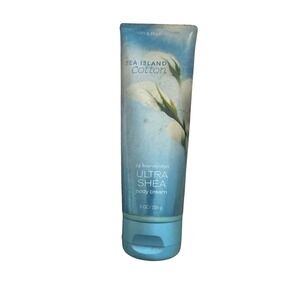 Bath & Body Works Sea Island Cotton Ultra Shea Body Cream 8 ounces